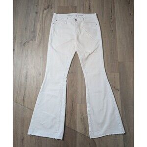 Articles Of Society White Flare Jeans Size 28 Stretch Jamaica Wash Los Angeles